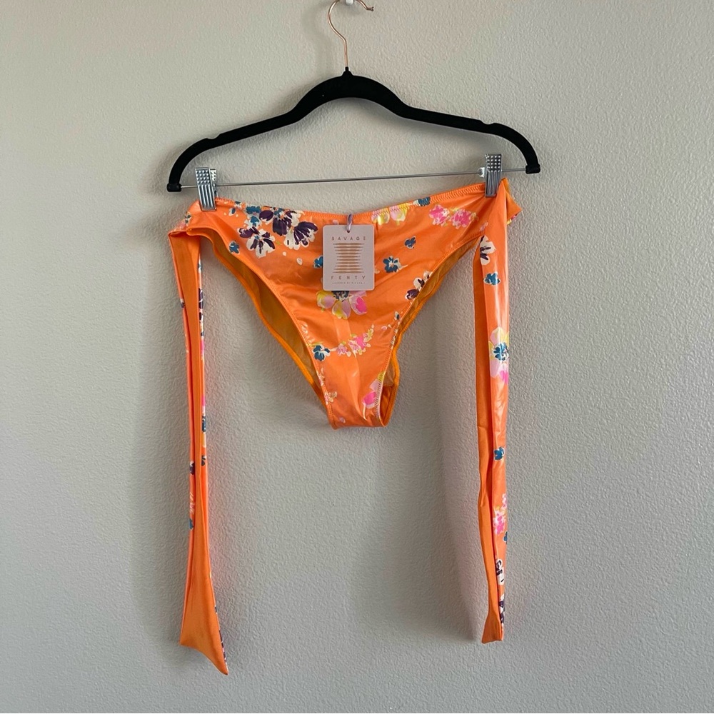 Savage X Fenty Vibrant Orange Bikini